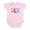 Petal Pink, variant on CafePress - Yorkie Mom Baby Light Bodysuit - Baby Light Bodysuit, Size Newborn - 24 Months