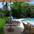 thumbnail image 3 of Yaheetech Base de Parasol de Marché Ronde Robuste pour Patio Extérieur, Bronze, 3 of 7