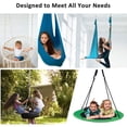 thumbnail image 2 of Micro Rotator Safety Rotational Device Hanging Accessory for Rock Climbing, Hanging Hammock, Web Tree Swing, Aerial Dance, Children's Swing Spinner Hanger,Pure black, 2 of 8