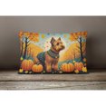 thumbnail image 4 of Carolines Treasures DAC1079PW1216 16 x 12 in. Unisex Welsh Terrier Fall Fabric Decorative Pillow, 4 of 4