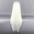 thumbnail image 4 of Unique Bargains Wigs for Women 31" Bright White Wigs for White Women with Wig Cap, 4 of 6