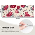 thumbnail image 5 of Pioneer Flower Floral Print Pattern Kitchen Rug Mat,Kitchen Runner Rugs Non Skid Washable,Decorative Kitchen Floor Mats for Kitchen,Sink,Laundry,17"X47", 5 of 5