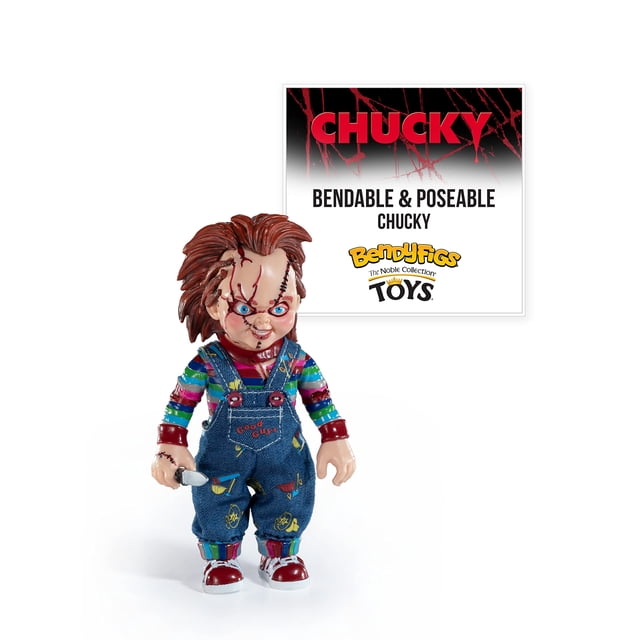 Figura Noble Collection Horror Chucky Bendy 15 cm