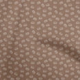 thumbnail image 1 of oneOone Velvet Brown Fabric Retro Minimal Burger Fabric For Sewing Printed Craft Fabric By The Yard 58 Inch Wide, 1 of 5