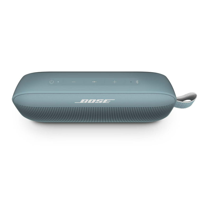 Bose SoundLink Flex Bluetooth Speaker, Portable Speaker with Microphone,  Wireless Waterproof Speaker for Travel, Outdoor and Pool Use, Stone Blue
