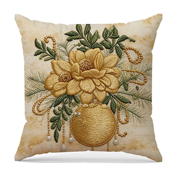 Christmas Ornaments, Vintage Christmas Throw Pillow Cover, Holiday Decor, Christmas Pillow Covers, for Xmas Tree, Home, Party, Holiday Christmas Decorations