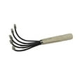 thumbnail image 3 of Yiaieng Hand Cultivator, 5-Claw Rake Garden Hand Rake Tool with Wooden Short Handle Garden Tools, 3 of 10