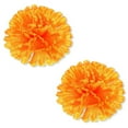 thumbnail image 2 of Flores de Caléndula de 3.9 Pulgadas Flor Artificial del Día de Los Muertos 250 Piezas Cabeza de Flores de Caléndula Falsa para Hacer Guirnaldas de Caléndula, 2 of 5