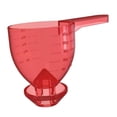 thumbnail image 4 of Cuchara medidora para botellas de agua, portátil, versátil, con embudo rojo, 4 of 9