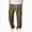 A1-Brown, variant on Mens Cotton Linen Pants Casual Drawstring Summer Beach Pants Lightweight Linen Dress Trousers Light Blue XXL