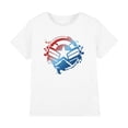 thumbnail image 1 of Captain America Boys/Girls Gradient Crest T-Shirt, 1 of 5