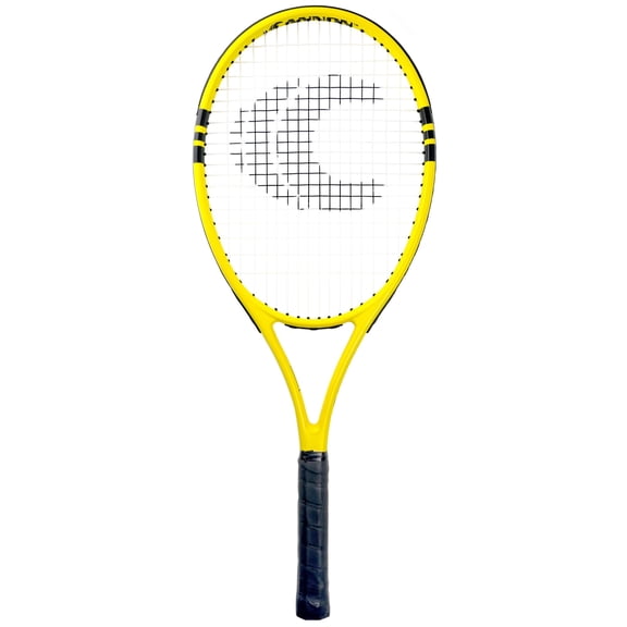 Cannon Sports 27 Inch Adult Tennis Racket – Pre-Strung 100 Square Inch Head - Lightweight Durable Frame for Enhanced Power & Control - Suitable for Beginners & Intermediate Players (4 3/8 inches)