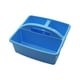 thumbnail image 1 of Ounissouiy Cesta de almacenamiento de rejilla de plástico, organizador reforzado y duradero para cesta de almacenamiento apilable para el hogar Almacenamiento y organización del hogar Macarrón azul, 1 of 6