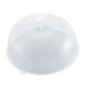 thumbnail image 4 of EeaseMX Cubierta de plástico para alimentos, cubierta para microondas, tapa redonda antisalpicaduras para cocina (grande, transparente), 4 of 7
