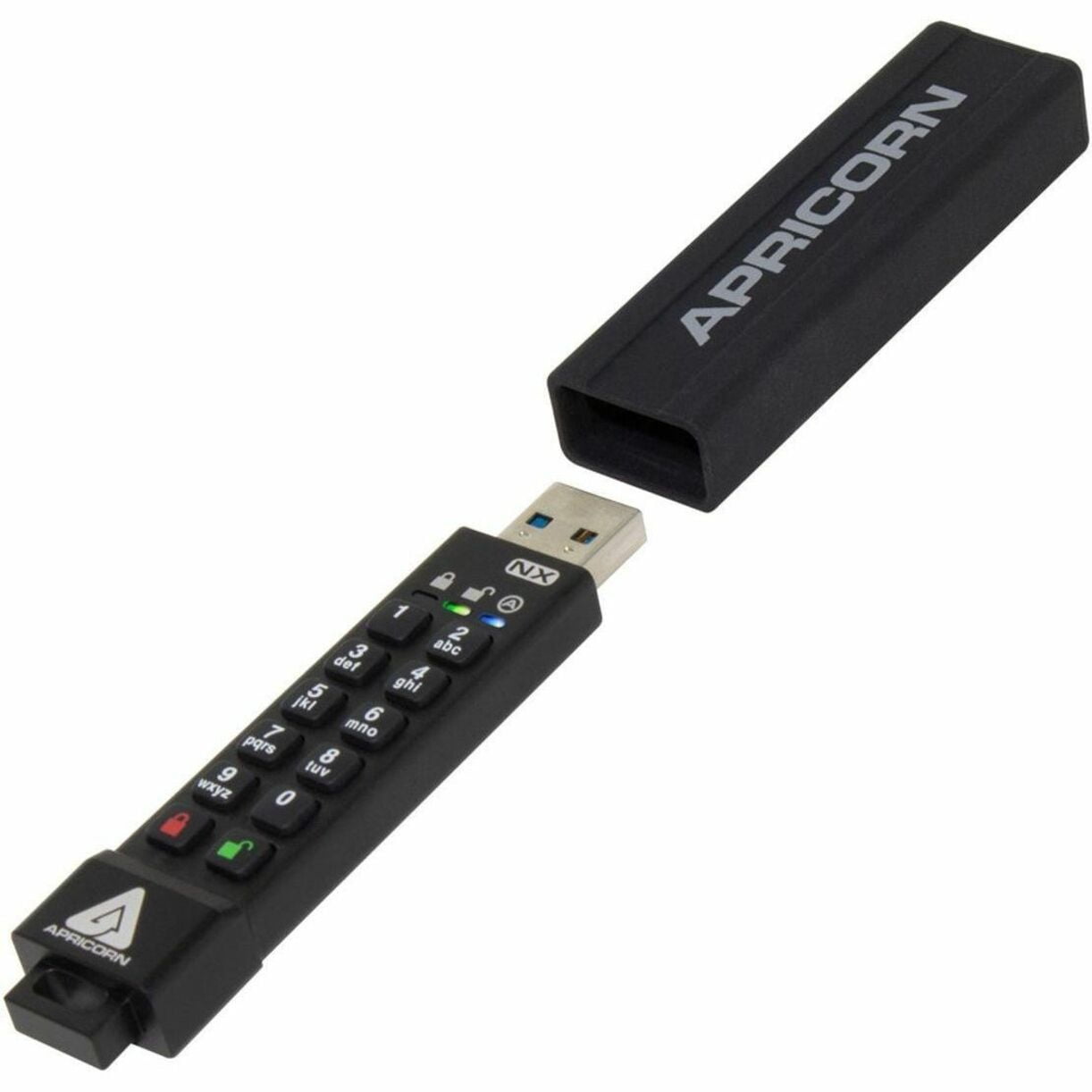 Apricorn 256GB Aegis Secure Key Encrypted USB 3.0 Flash Drive ASK3-NX-256GB