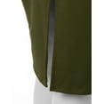 thumbnail image 4 of Doublju Women's Stretchy Midi Pencil Skirts (Plus Size Available), 4 of 4