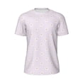 thumbnail image 5 of Wukai Kawaii Cat Paw Print Men's Short-Sleeved Mesh T-Shirt,Quick-Dry Short Sleeve Workout T-Shirt-Small, 5 of 8