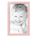 thumbnail image 2 of ArtToFrames 13" x 21" Pink Picture Frame, 13x21 inch Pink Wood Poster Frame (WOM-4120),  Pack, 2 of 7