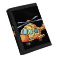thumbnail image 2 of Uourmeti Cartoon Helicopter Children's Trifold Wallet, Lightweight Polyester Toddler Purse for School and Daily Outdoor Use, 2 of 7