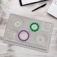 thumbnail image 3 of 2pcs DIY Jewelry Beading Board Bead Design Board for Creating Bracelets Necklaces Jewelry, 3 of 8