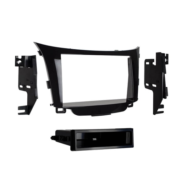 Metra 99-7357HG Single DIN Stereo Install Dash Kit for 13-up Hyundai Elantra GT