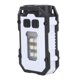 thumbnail image 4 of Linterna LED ABS con 8 modos de iluminación, 2 fuentes de luz, recargable por USB, portátil, mini llavero de bolsillo, luz de trabajo para acampar, hacer senderismo y pescar, 4 of 10