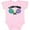 AD-Pink, variant on Inktastic I Love Padel Sports Quote Girls Baby Bodysuit