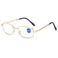 thumbnail image 5 of Foldable Metal Frame Reading Glasses for Men Women, Anti Blue Light Portable Readers, 5 of 6