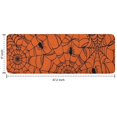thumbnail image 7 of Halloween Orange Spider Web Pattern Kitchen Rug Mat,Kitchen Runner Rugs Non Skid Washable,Decorative Kitchen Floor Mats for Kitchen,Sink,Laundry,17"x47.2", 7 of 7