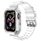 thumbnail image 2 of Correa transparente + funda para Apple Watch Series 8 7 6 SE 5 4 49mm 45mm 44mm 42mm 41mm transparente para iwatch 3 38mm 40mm correa de plástico Tan Jianjun unisex, 2 of 2