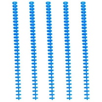 Howish Binding Coils 5Pcs Colorful Wire Binding Spines for Office & School Papers(11.02"X0.59"X0.59")