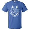 thumbnail image 3 of Inktastic Tribal Wolf Head T-Shirt, 3 of 5