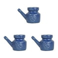 thumbnail image 2 of tssuouriy 350ml Ceramic Neti Pot for Reliable Sinus Rinse Durable Construction Dark Blue 5.51 Inchx3.94 Inchx4.13 Inch 3Set, 2 of 6
