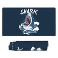 thumbnail image 2 of Balery Shark Mouse Pad ,15.8x29.5 In Large Gaming Mouse Pad Desk Mat Long Non-Slip Rubber Stitched Edges,Waterproof Mousepad Desk Mat For Gamer Office Home, 2 of 9