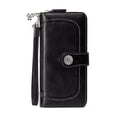 thumbnail image 1 of Cartera Para Mujer Gran Capacidad, billetera Con Bloqueo Rfid negra, 1 of 4
