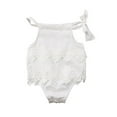thumbnail image 2 of Franhais Baby Girl Fashion Sleeveless Romper Lace Hollow Slim Comfortable Jumpsuit, 2 of 2