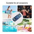 thumbnail image 5 of 2 Pack Wet Dry Bags,Starry Night Humpback Whale Waterproof Reusable Dual Zipper Bags for Swimwear, Gym Clothes, Toiletries, Baby Diapers, 5 of 8