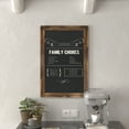 thumbnail image 5 of HBCY Creations Torched Brown Magnetic Wall Chalkboard, Extra Large Size 20" x 30", Framed Decorative Chalkboard with Eraser - For Kitchen, Weddings, Menus and More!, 5 of 16