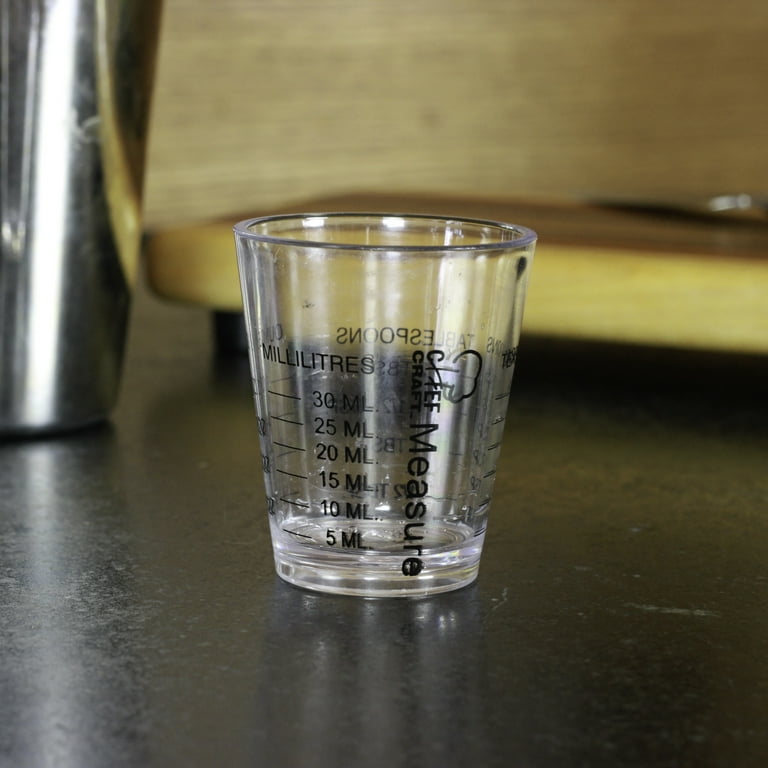 Chef Craft 1/8 cups Plastic Clear Measuring Cup