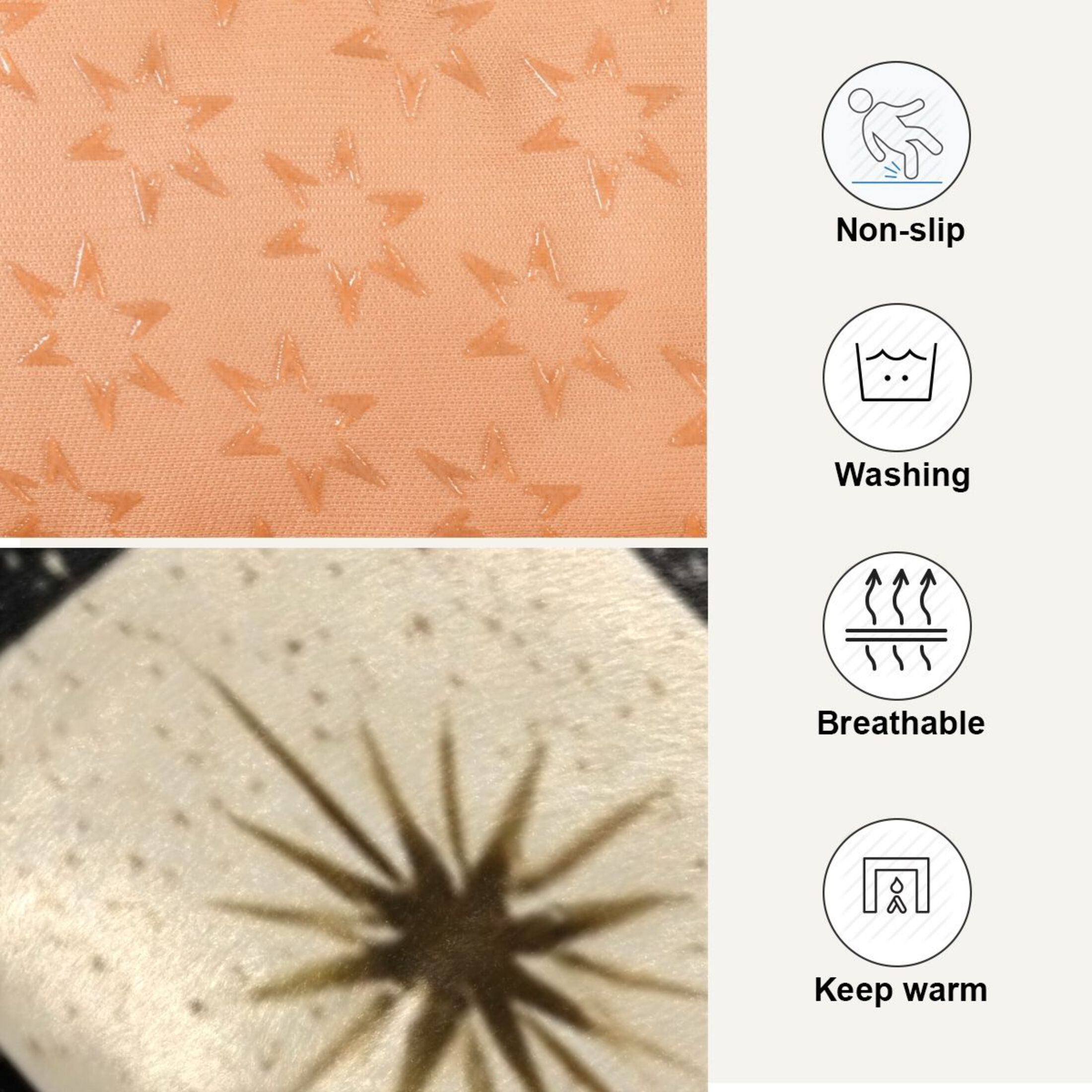 Cozy Mat Pet Bed Indoor Outdoor Warm Soft For Cat Dog Puppy(S/M) Moons Stars Checkered Squares