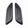 thumbnail image 1 of 2Pcs/Set Universal Car Hood Bonnet Vents Air Intake Scoop Flow Intake Front Engine Cover ABS Black Carbon Fiber Self-Adhesive, 1 of 5