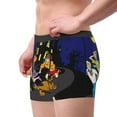 thumbnail image 2 of Lsque Scooby-Doo Pattern Men’s Total Support Pouch Boxer Briefs, X-Temp Cooling, Moisture-Wicking Underwear, Regular, Long-leg and Trunk-Small, 2 of 7