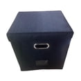 thumbnail image 3 of Caja de Almacenamiento de Discos de Vinilo de 12 Pulgadas, Organizador de álbumes, Soporte de Almacenamiento de álbumes de Vinilo, Estuche de Almacena Negro, 3 of 8