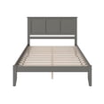 thumbnail image 2 of Bowery Hill  Madison Queen Solid Wood Platform Bed in Grey, 2 of 3