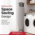 thumbnail image 7 of Bartnelli Extreme Stability Ironing Board 43x13" Height Adjustable, Upgraded Heavy-Duty Metal Frame & Iron Rest, 7 of 7