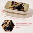 thumbnail image 5 of Collie Velvet Portable Travel Organizer with Removable Compartment - Gift with Bracelet Holder, Jewelry Box, and Jewelry Organizer, 5 of 7