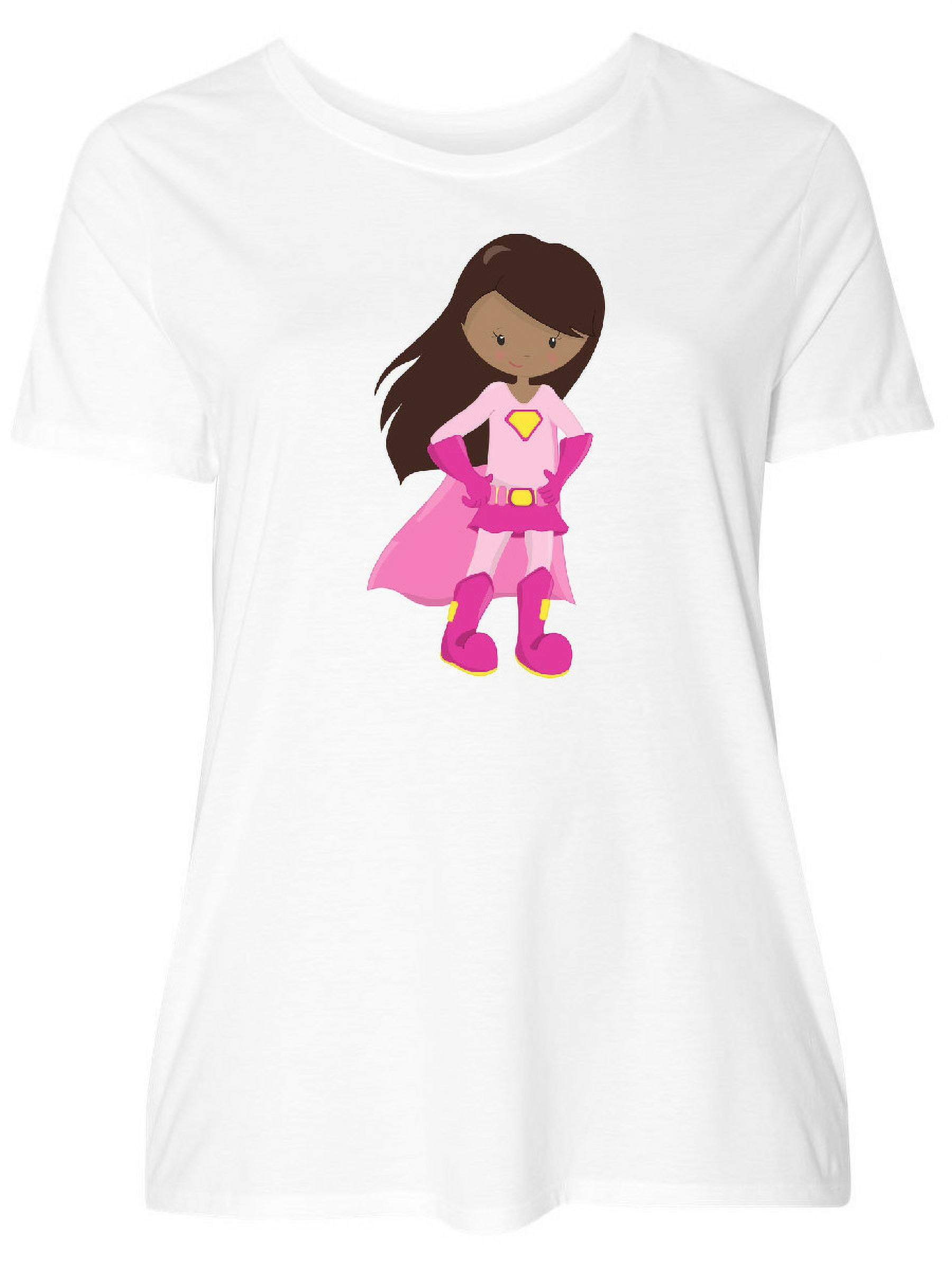 Girl, Pink Cape, Superhero Girl 