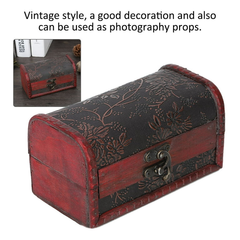 Wooden Jewelry Box, Exquisite Elegant Wooden Box, For Storing