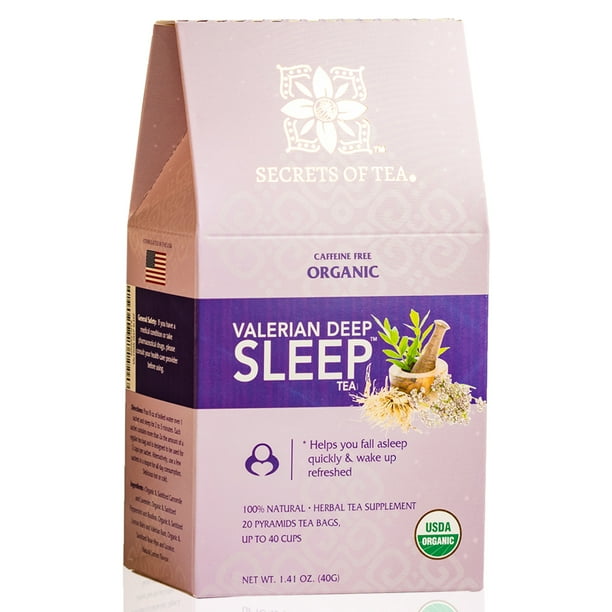 Secrets Of Tea (Valerian Deep Sleep Tea)