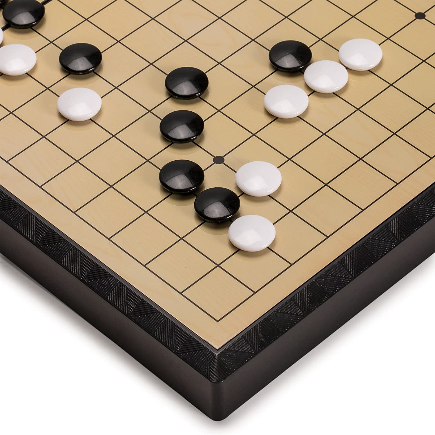 Magnetic Stones Magnetic Go Game Set, (15-inch) Large Go Board